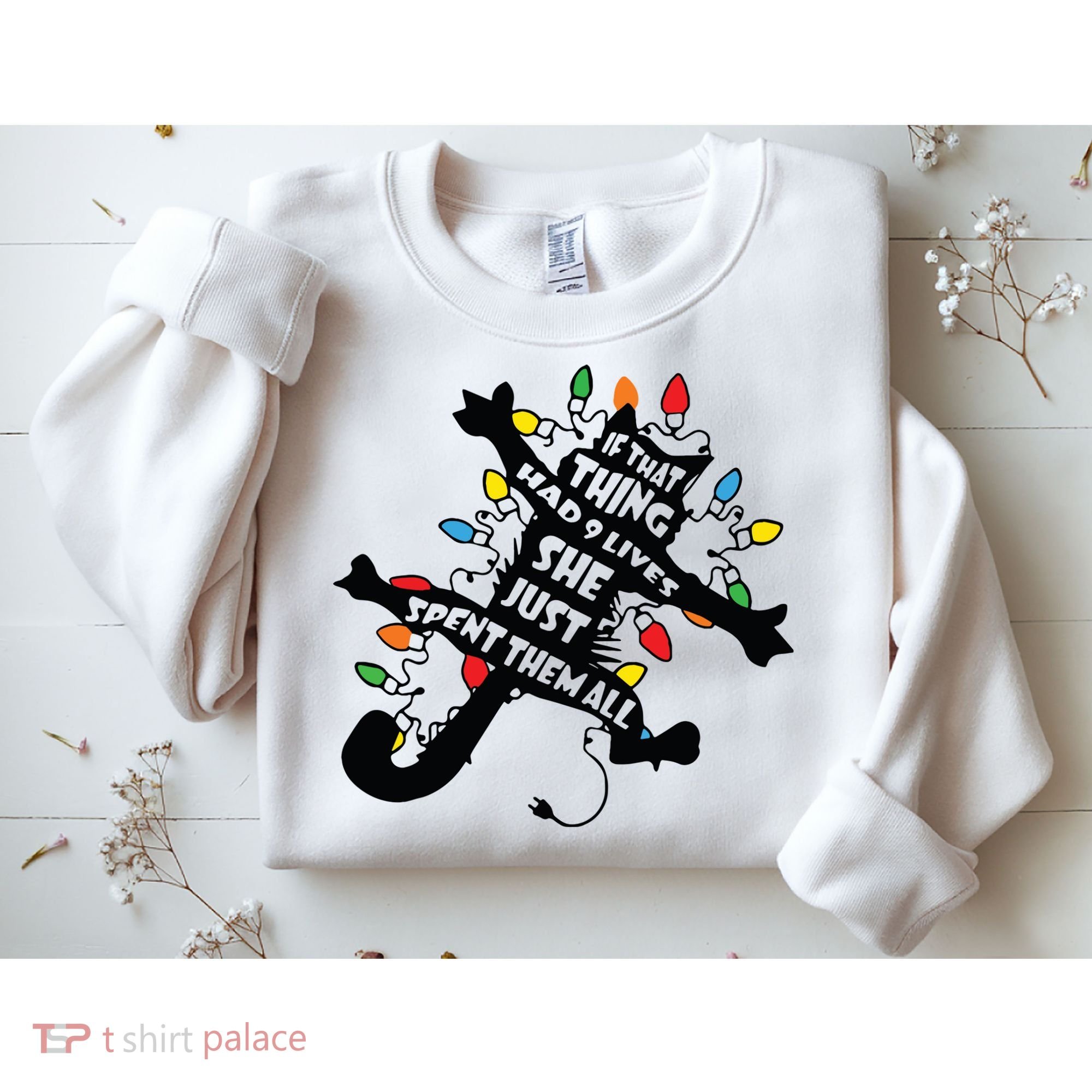 Funny Pussycat From Christmas Vacation Frieds Lover Sweatshirt
