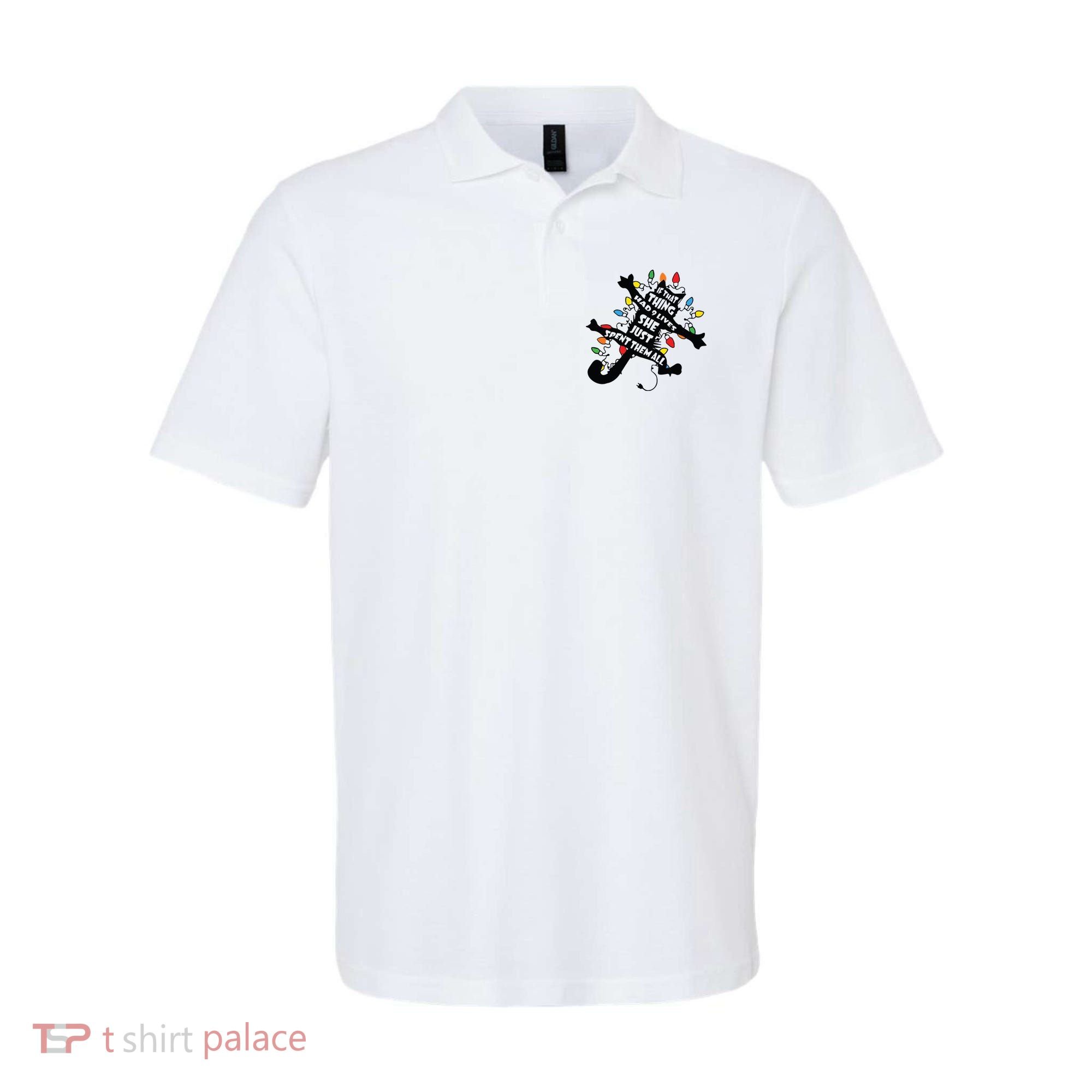 Funny Pussycat From Christmas Vacation Frieds Lover Polo