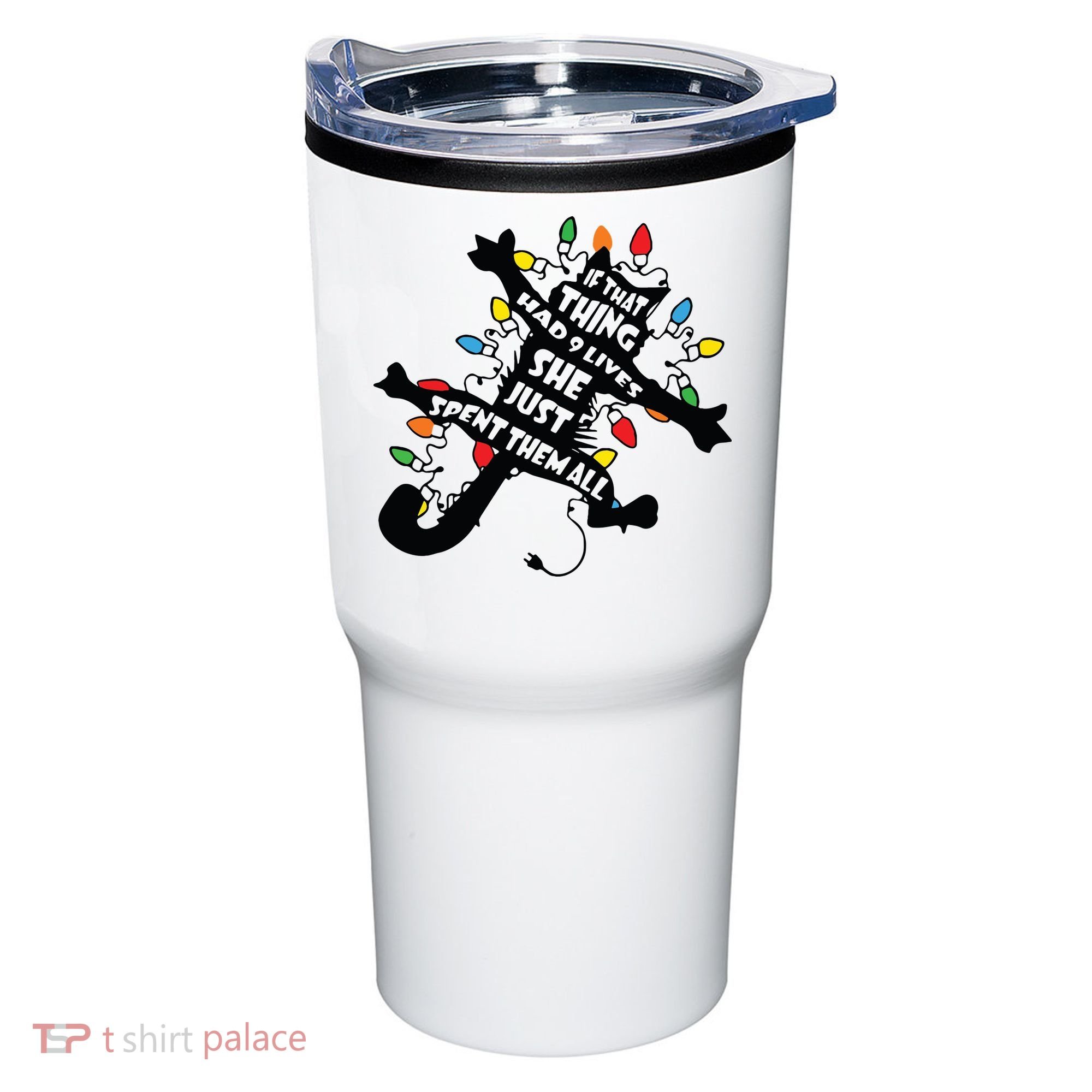 Funny Pussycat From Christmas Vacation Frieds Lover Tumbler