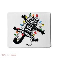 Funny Pussycat From Christmas Vacation Frieds Lover Mousepad thumb 0