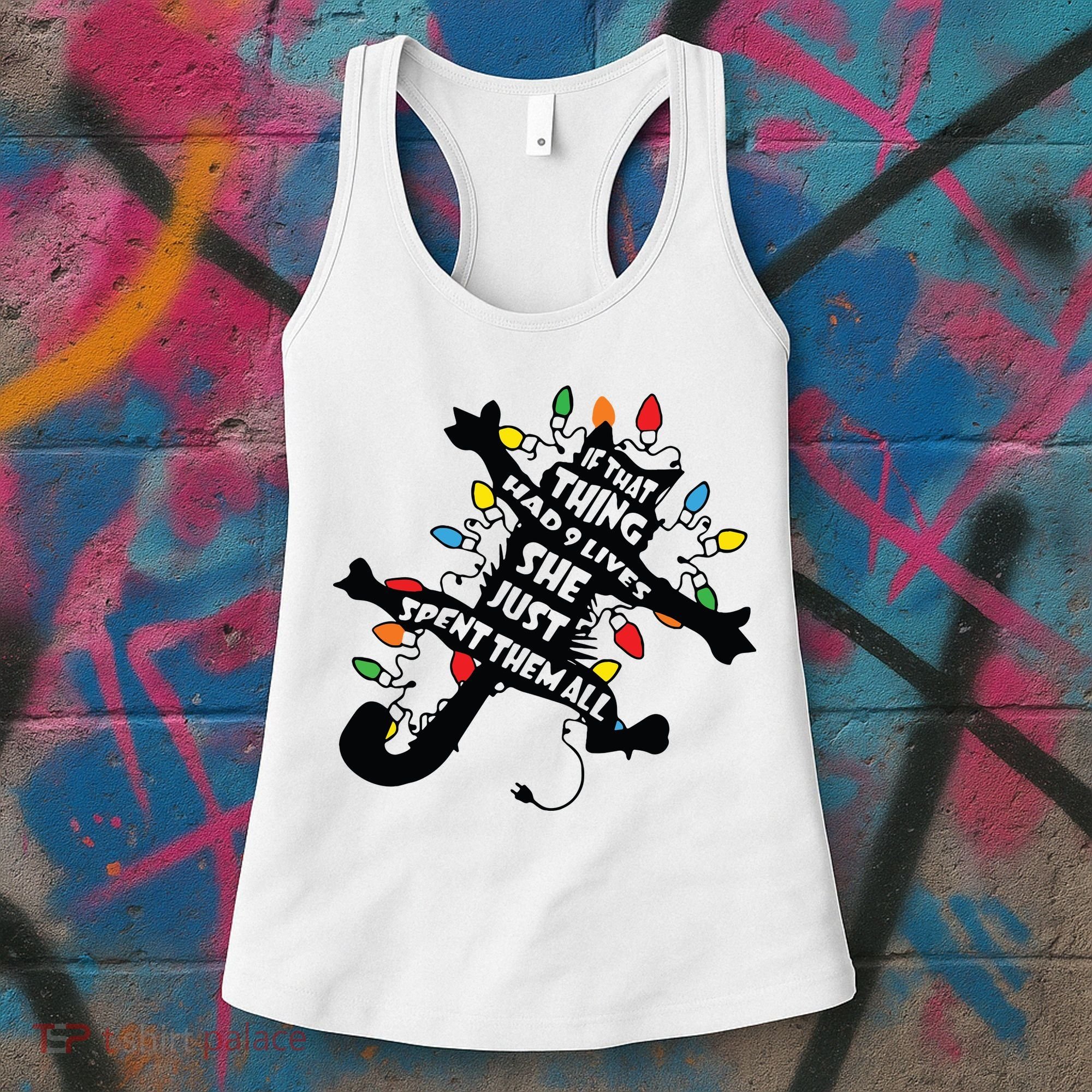 Funny Pussycat From Christmas Vacation Frieds Lover Women's Tank Top