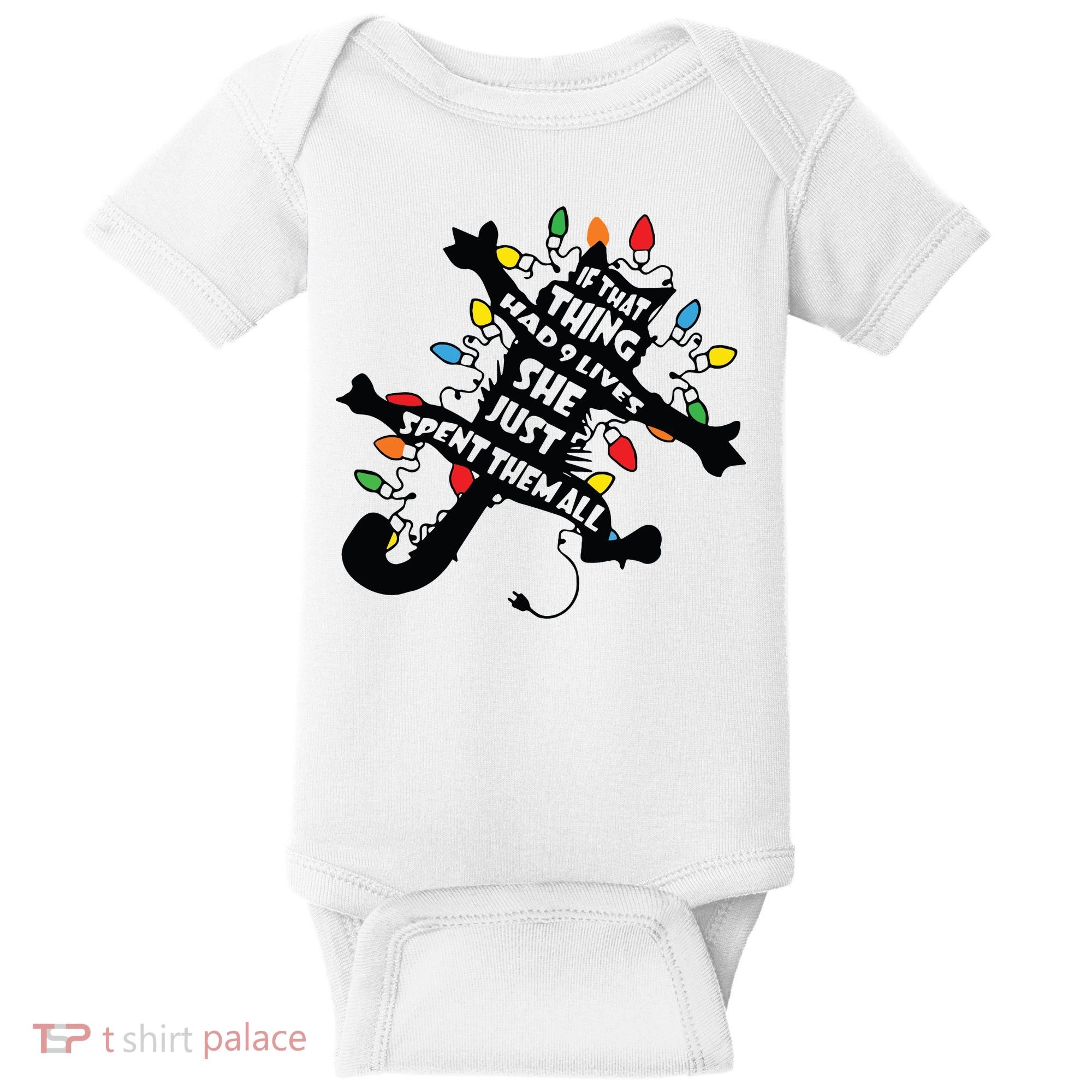 Funny Pussycat From Christmas Vacation Frieds Lover Baby Bodysuit