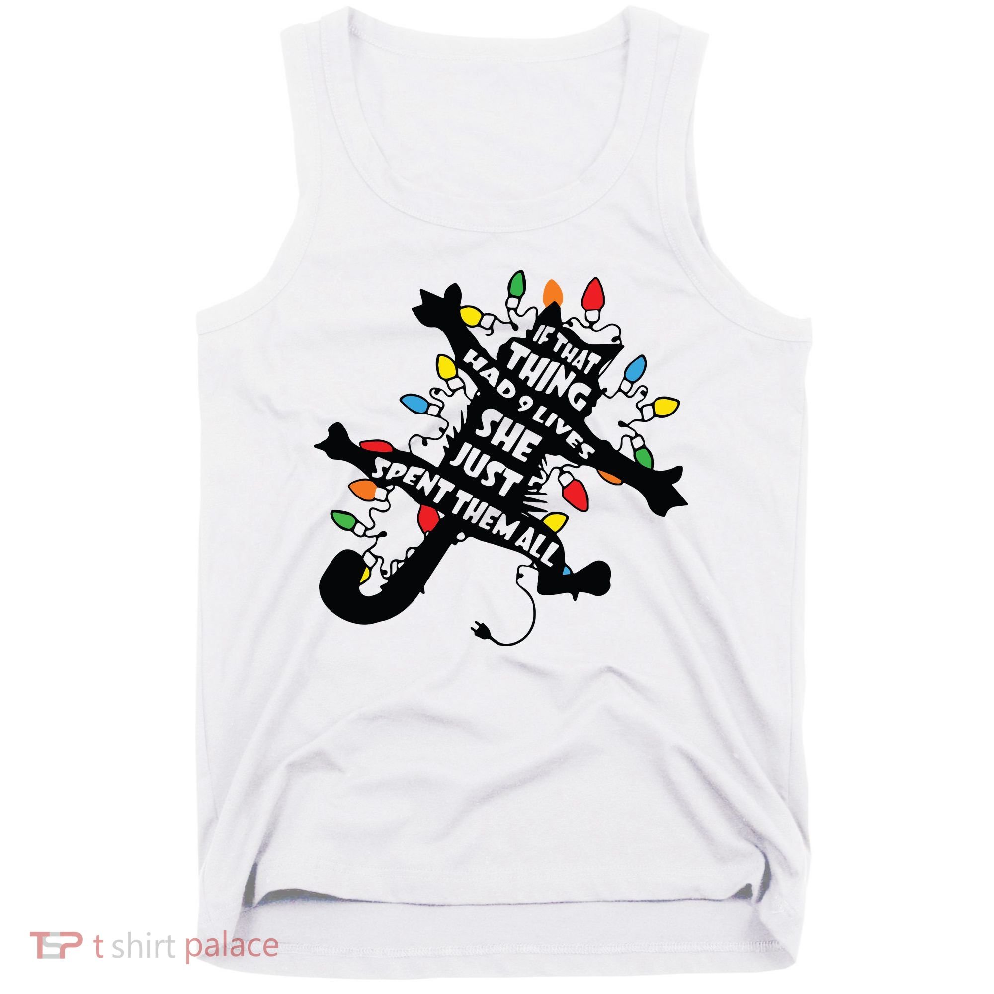 Funny Pussycat From Christmas Vacation Frieds Lover Tank Top