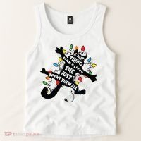 Funny Pussycat From Christmas Vacation Frieds Lover Tank Top thumb 2
