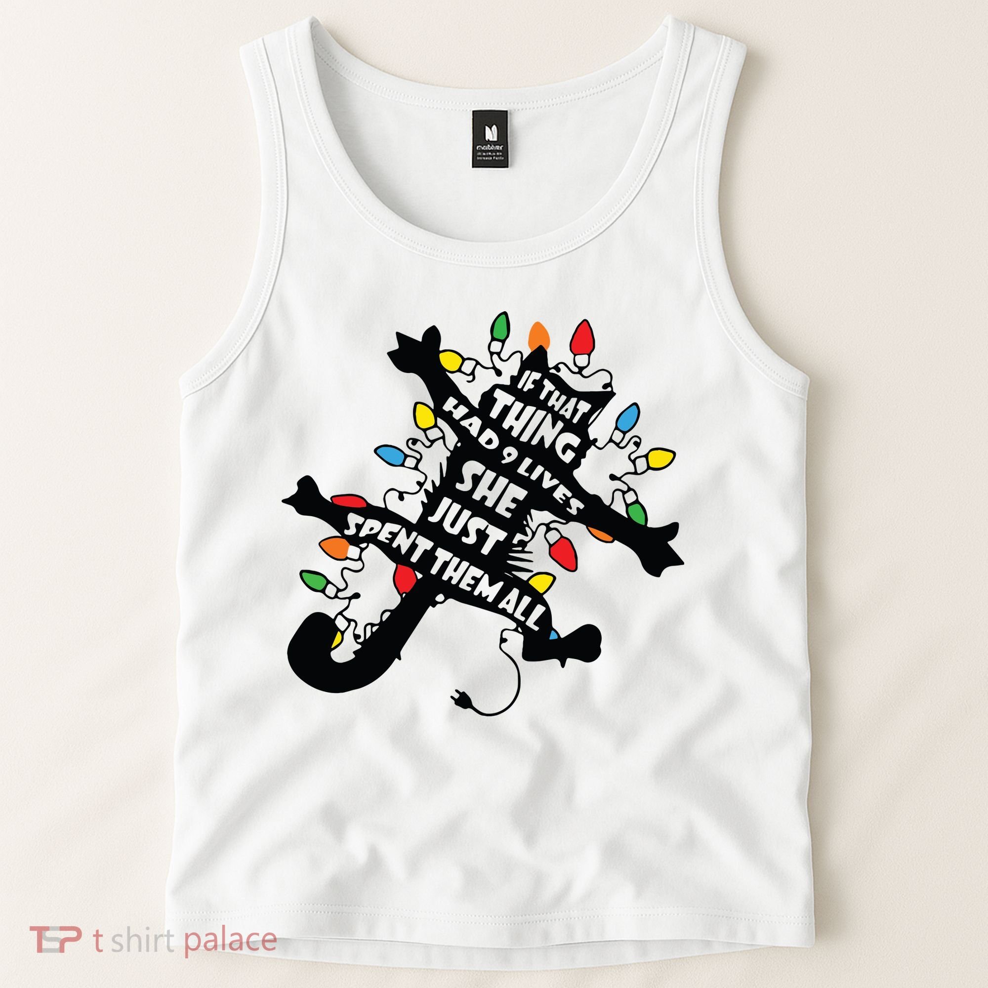 Funny Pussycat From Christmas Vacation Frieds Lover Tank Top