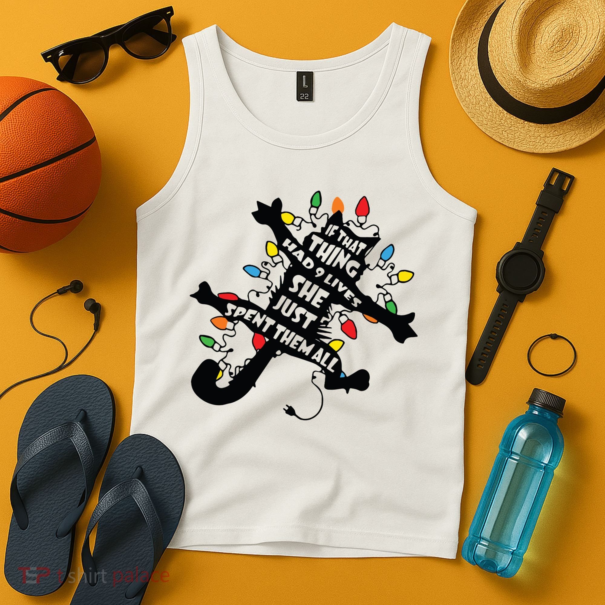 Funny Pussycat From Christmas Vacation Frieds Lover Tank Top
