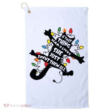 Funny Pussycat From Christmas Vacation Frieds Lover Golf Towel