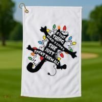 Funny Pussycat From Christmas Vacation Frieds Lover Golf Towel thumb 1