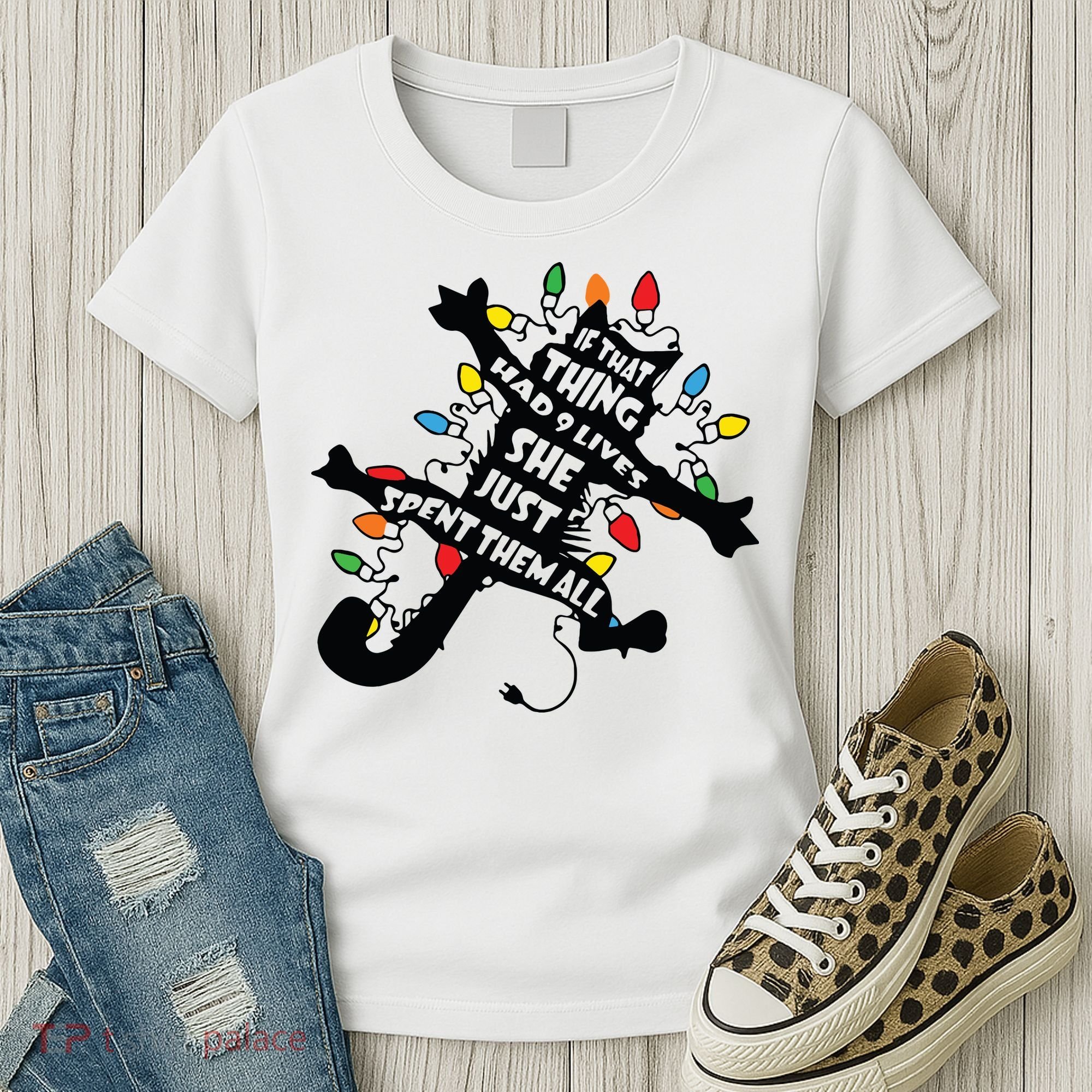 Funny Pussycat From Christmas Vacation Frieds Lover Women's T-Shirt