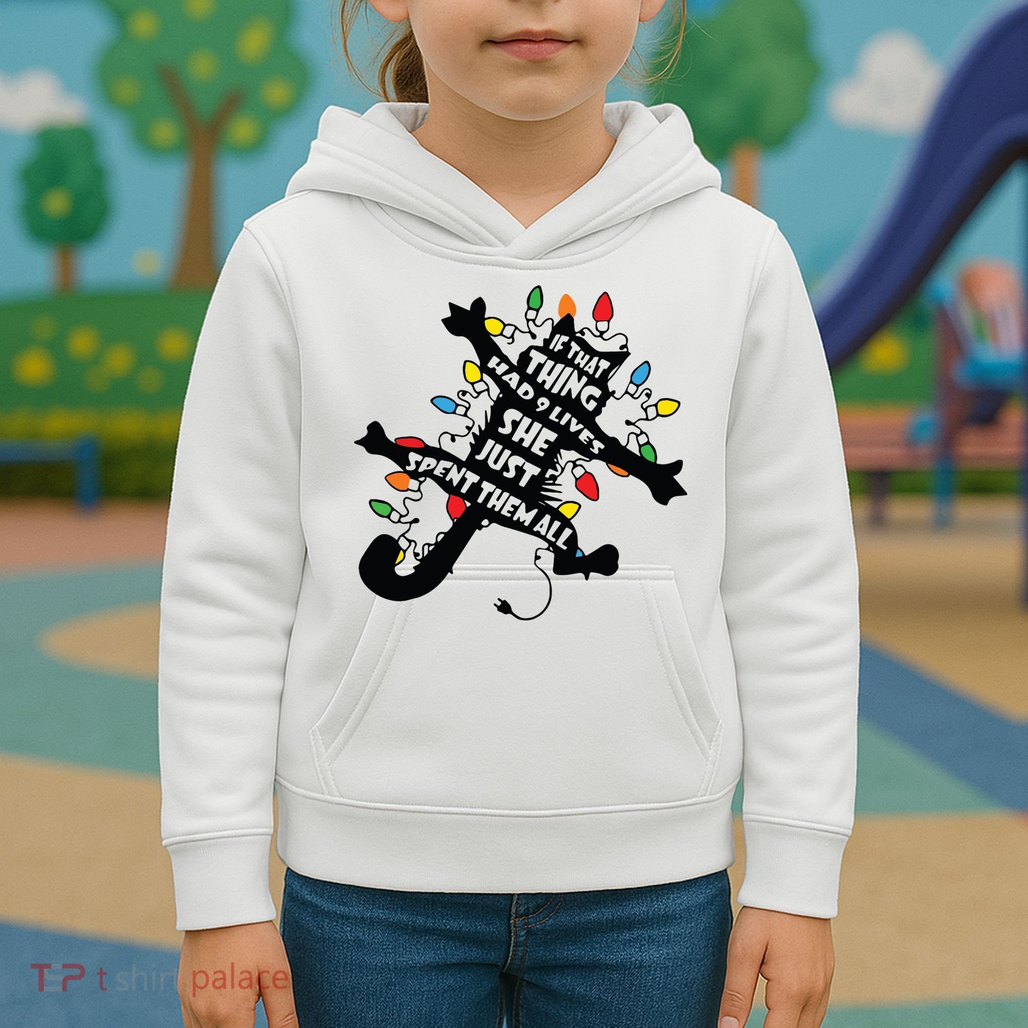 Funny Pussycat From Christmas Vacation Frieds Lover Kids Hoodie