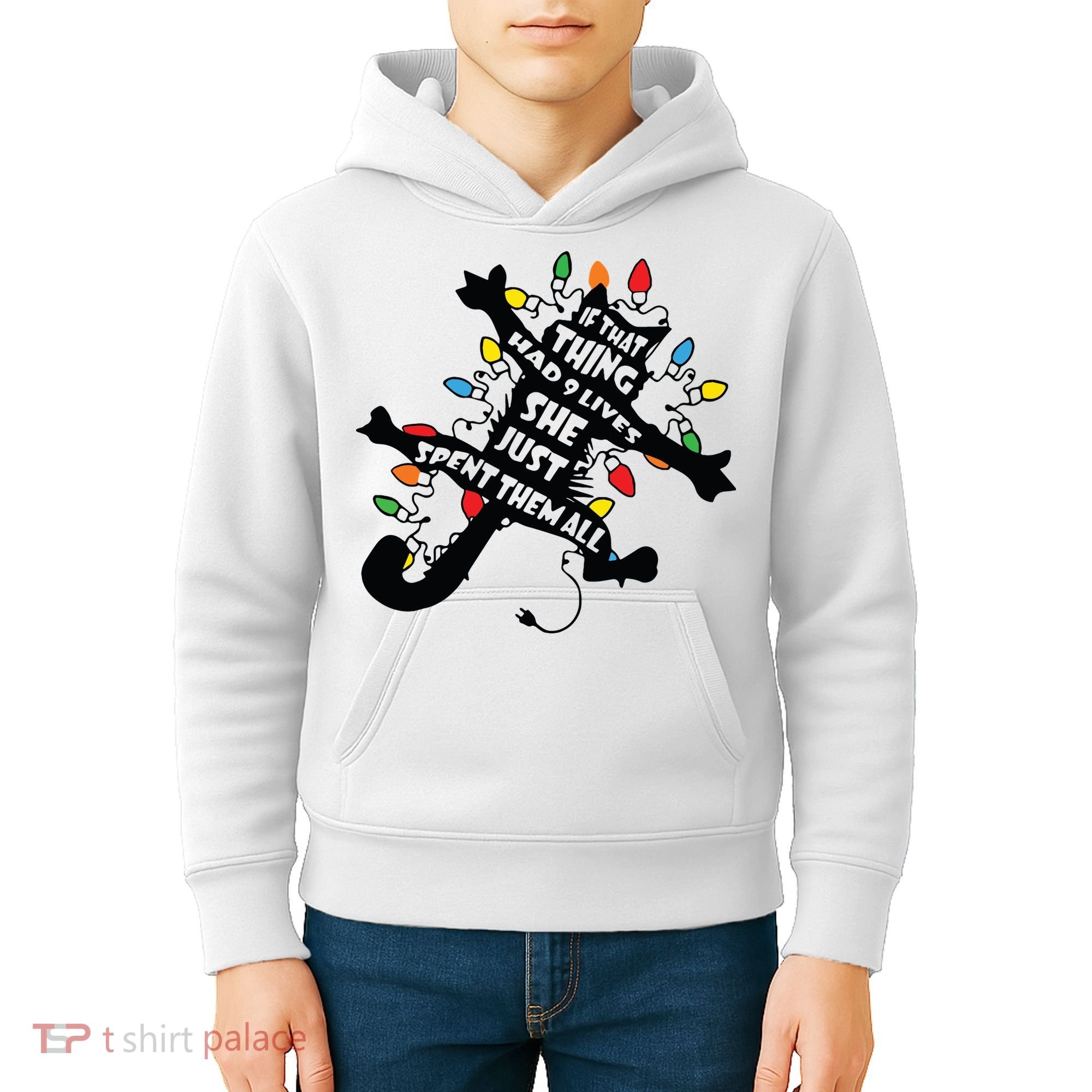 Funny Pussycat From Christmas Vacation Frieds Lover Kids Hoodie