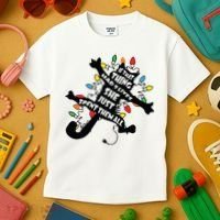 Funny Pussycat From Christmas Vacation Frieds Lover Kids T-Shirt thumb 3