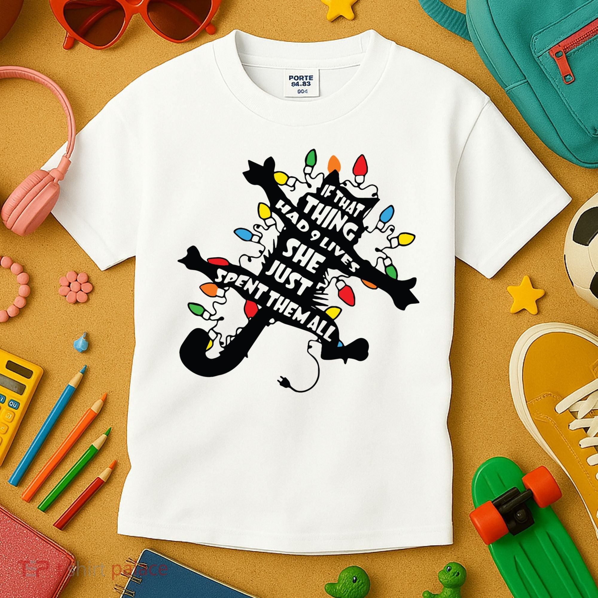 Funny Pussycat From Christmas Vacation Frieds Lover Kids T-Shirt