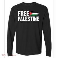 Free Palestine Flag Comfort Colors Heavyweight Long Sleeve T-Shirt thumb 0
