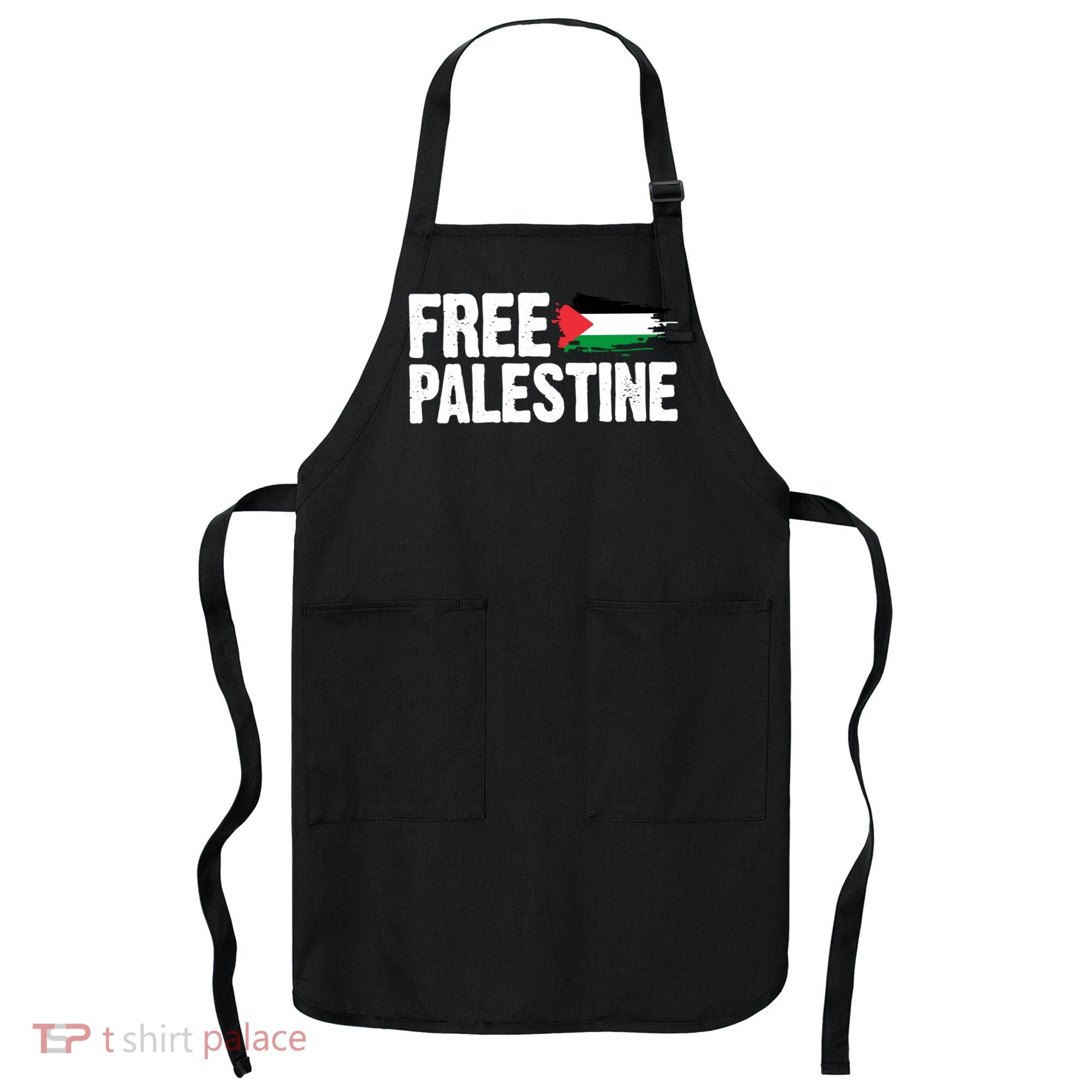 Free Palestine Flag Apron