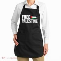 Free Palestine Flag Apron thumb 2