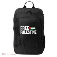 Free Palestine Flag City Backpack thumb 0