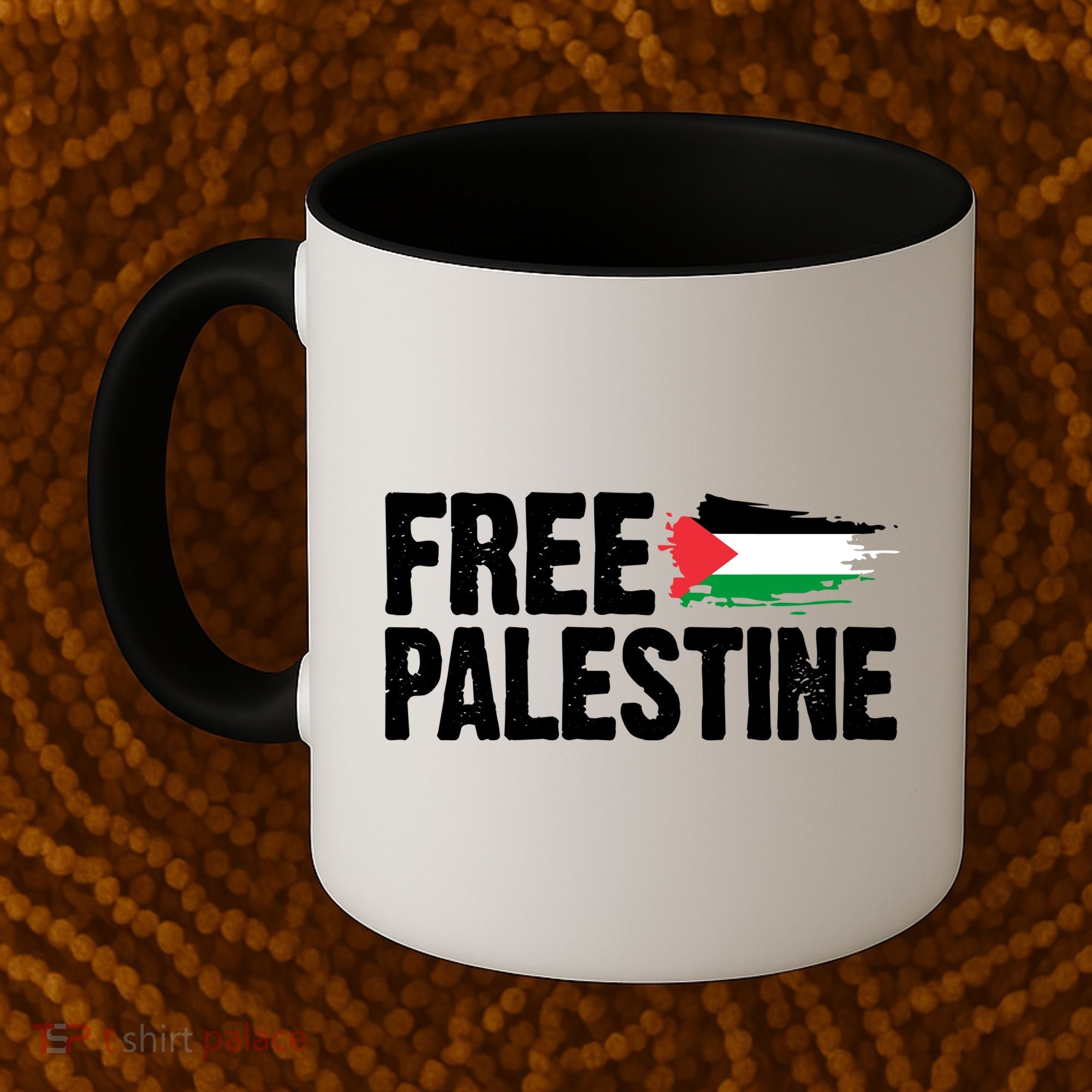 Free Palestine Flag Coffee Mug