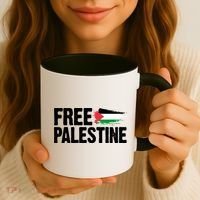 Free Palestine Flag Coffee Mug thumb 3