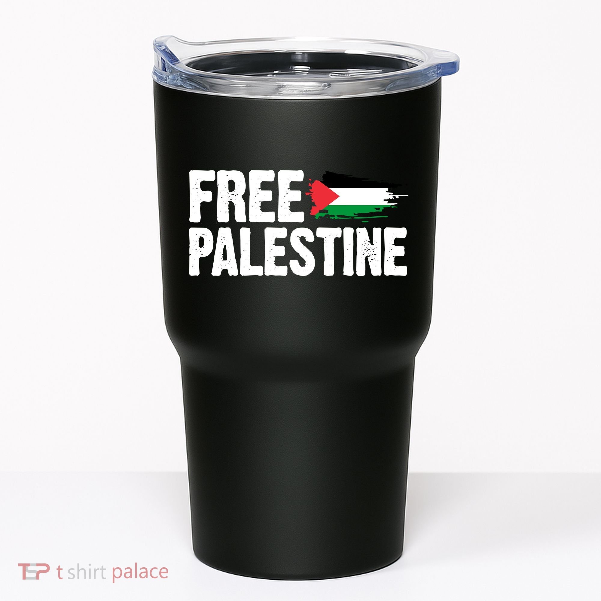 Free Palestine Flag Tumbler