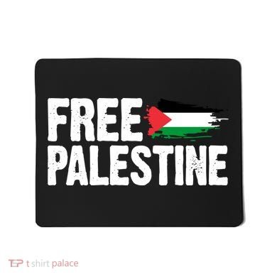Free Palestine Flag Mousepad