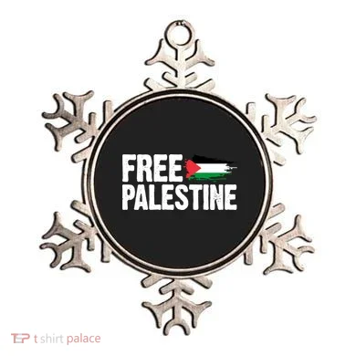 Free Palestine Flag Ornament