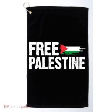 Free Palestine Flag Golf Towel