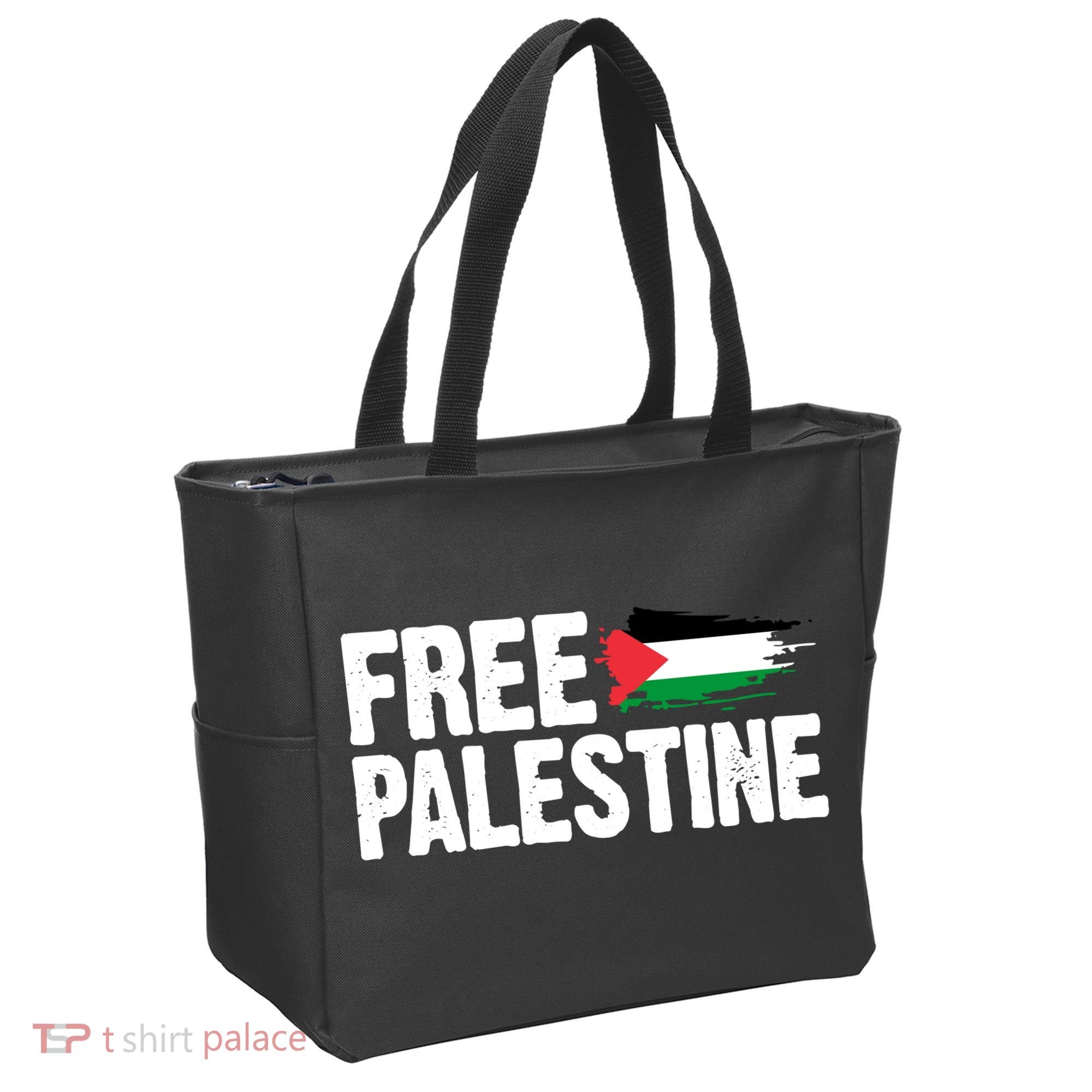 Free Palestine Flag Tote Bag