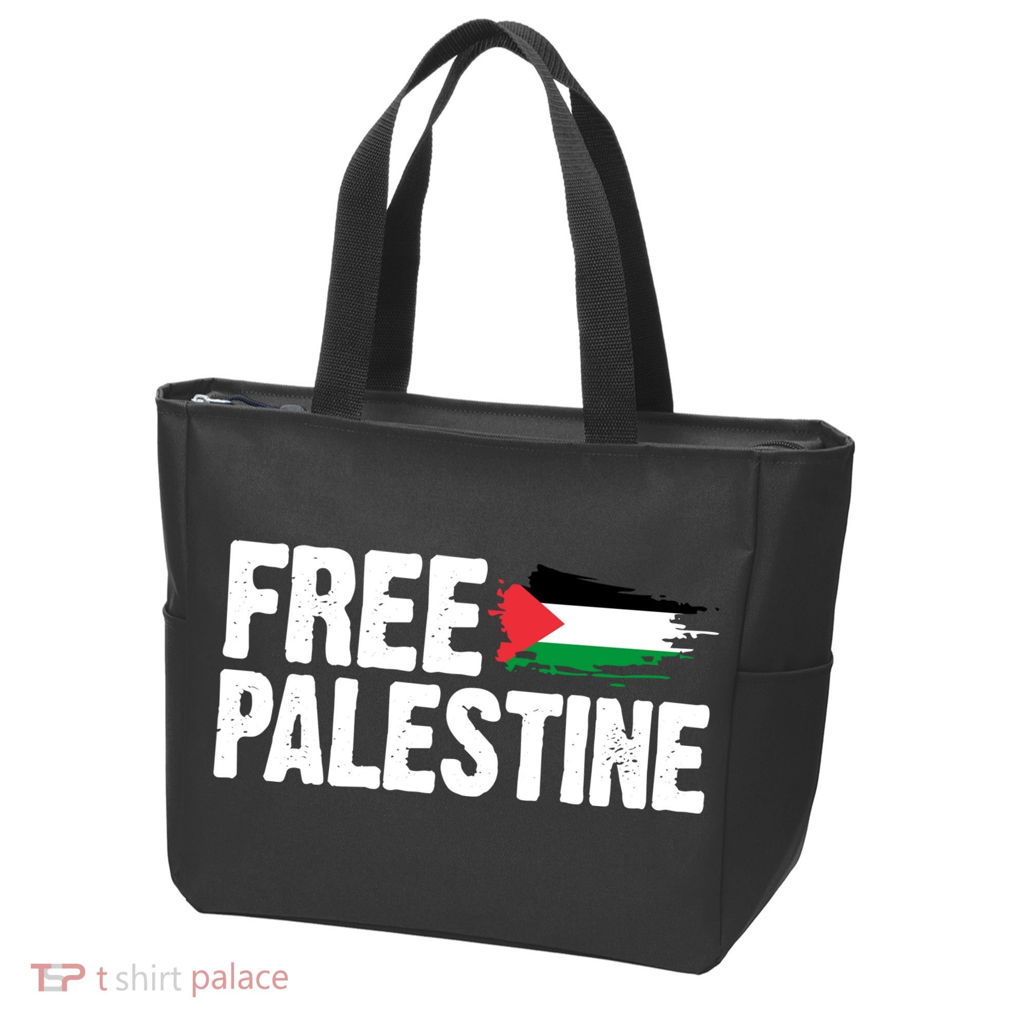 Free Palestine Flag Tote Bag