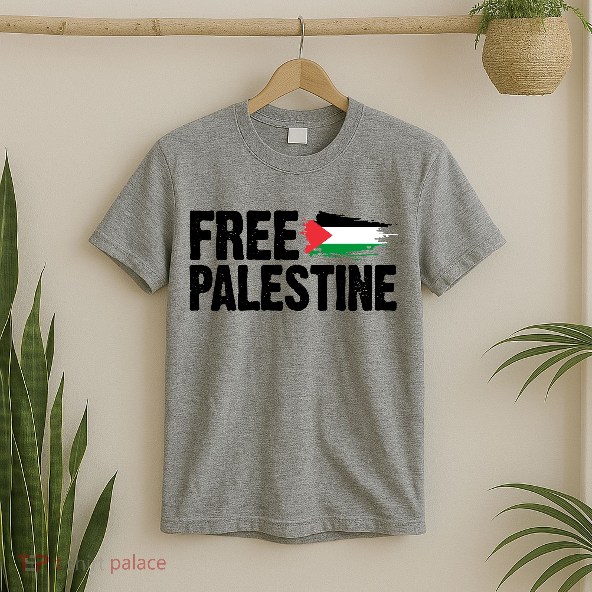 Free Palestine Flag T-Shirt