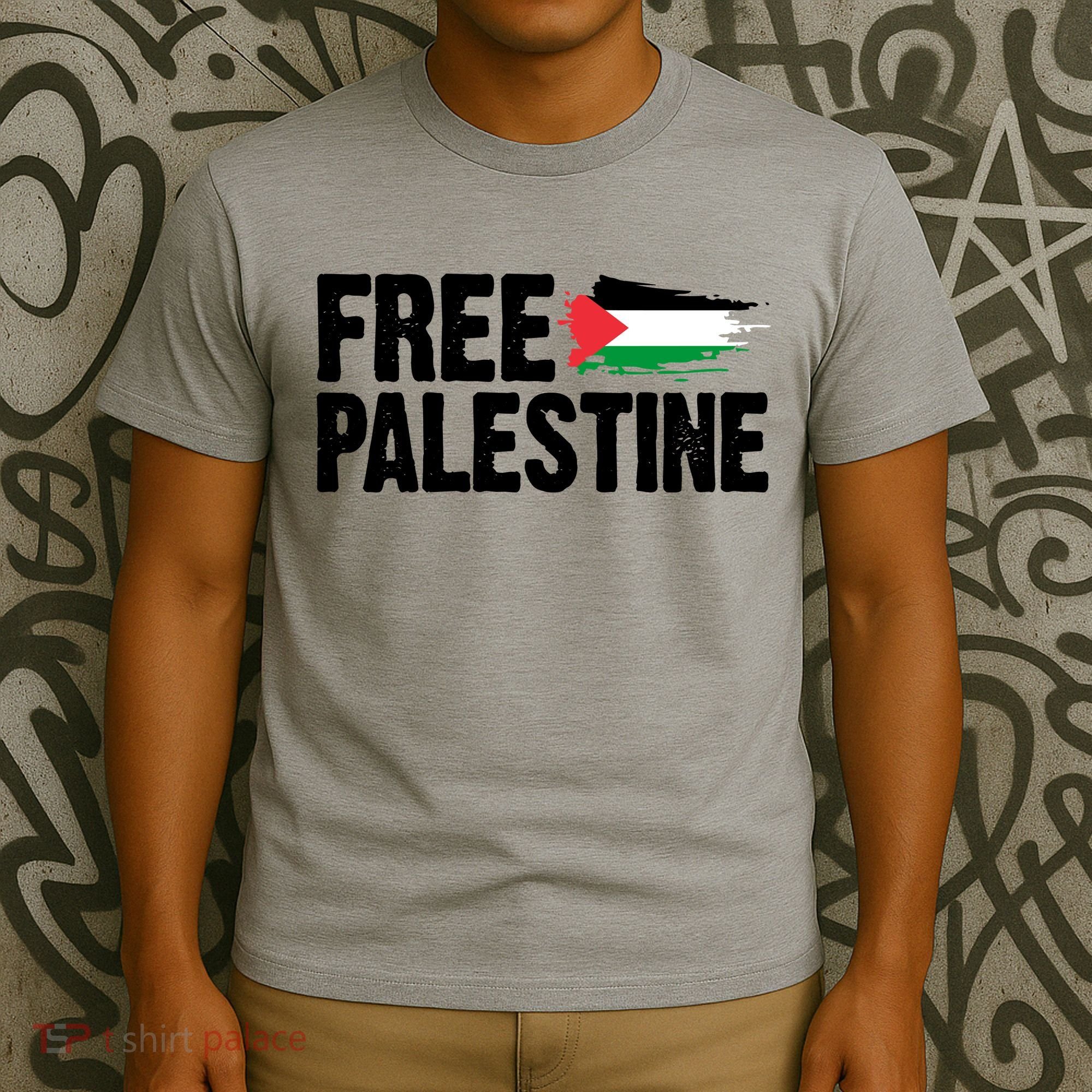 Free Palestine Flag T-Shirt