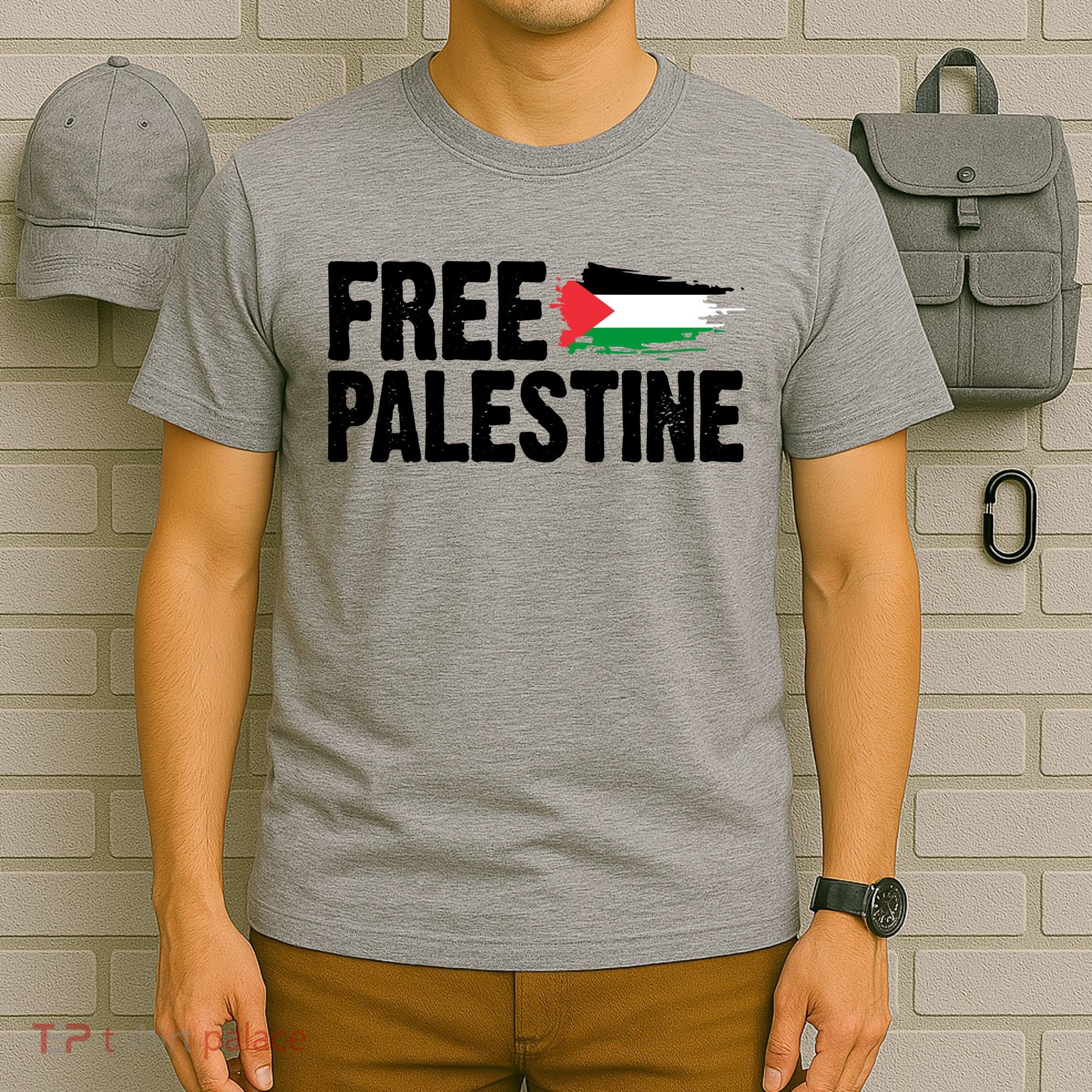 Free Palestine Flag T-Shirt