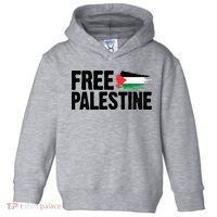 Free Palestine Flag Toddler Hoodie thumb 0