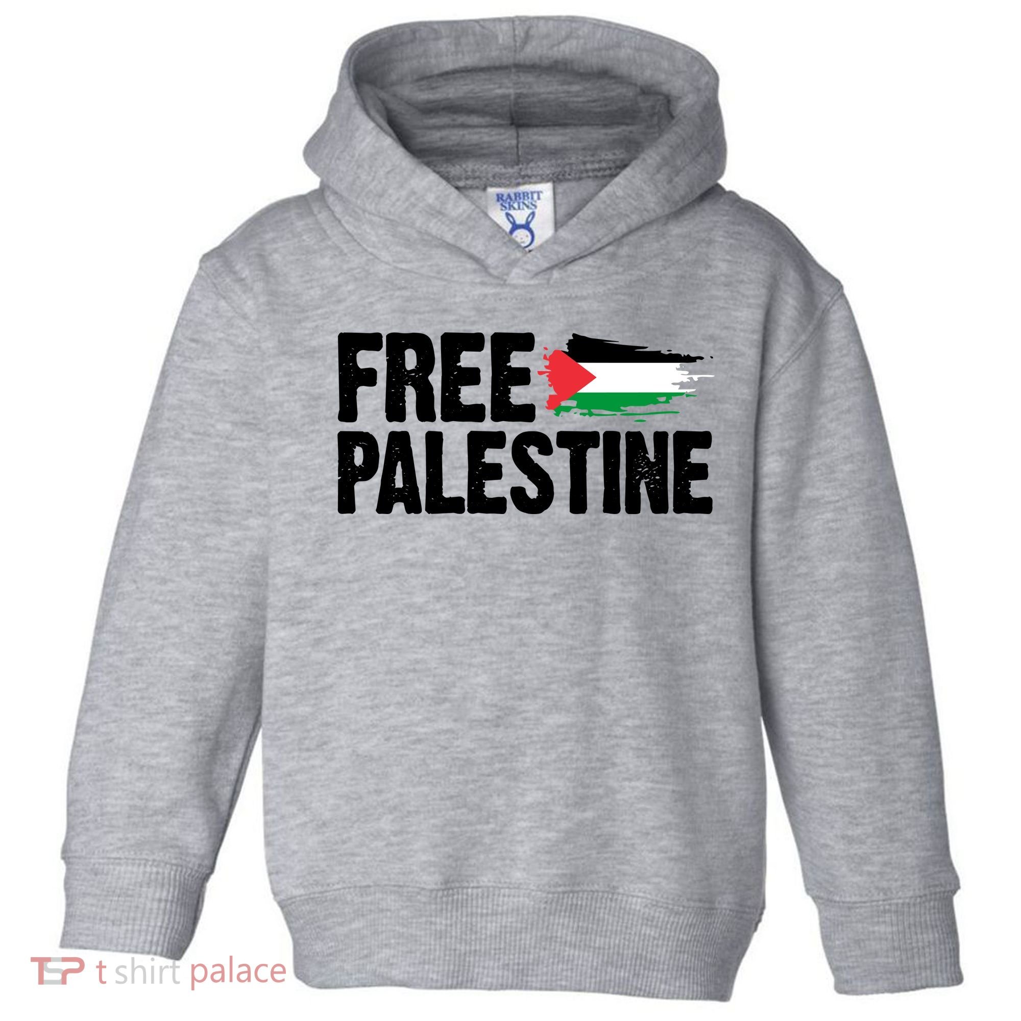 Free Palestine Flag Toddler Hoodie