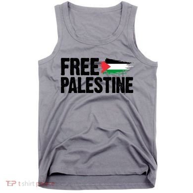 Free Palestine Flag Tank Top