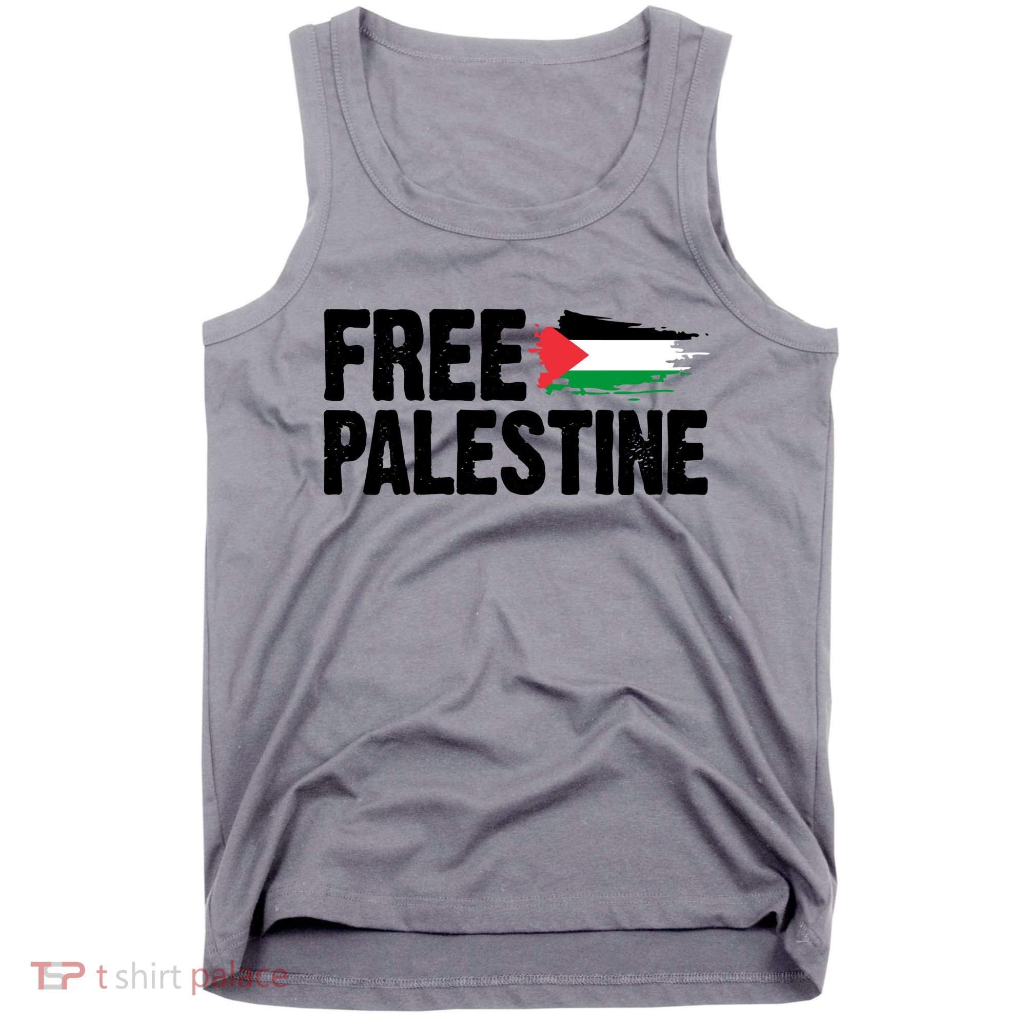 Free Palestine Flag Tank Top