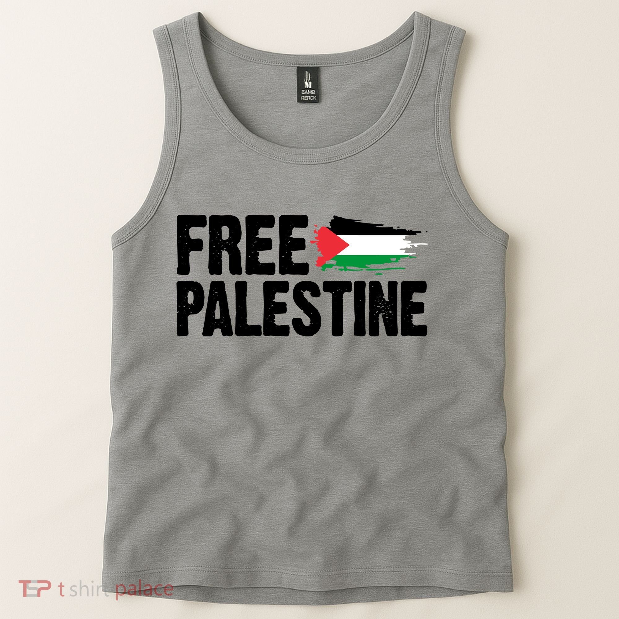 Free Palestine Flag Tank Top
