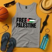 Free Palestine Flag Tank Top thumb 4