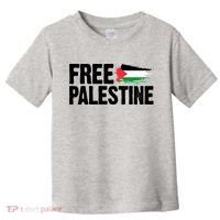 Free Palestine Flag Toddler T-Shirt thumb 0