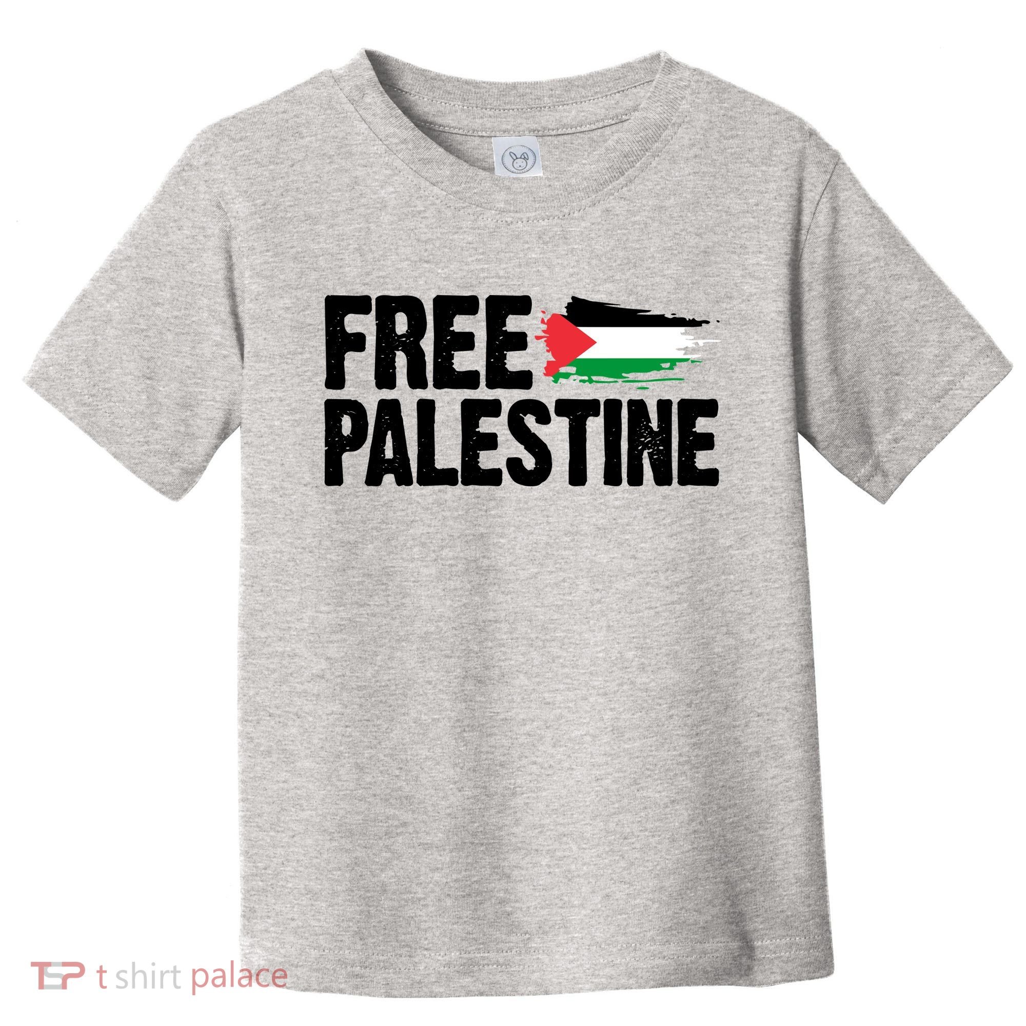 Free Palestine Flag Toddler T-Shirt