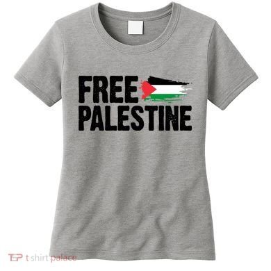 Free Palestine Flag Women's T-Shirt
