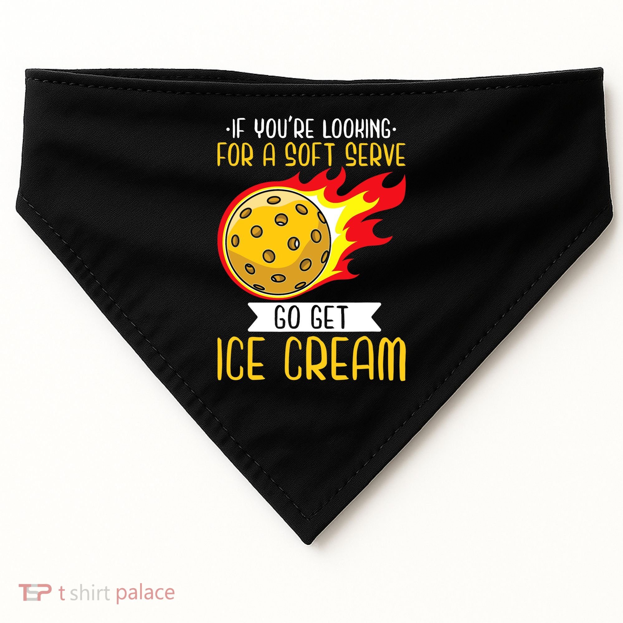 Funny Pickleball USA-Made Doggie Bandana