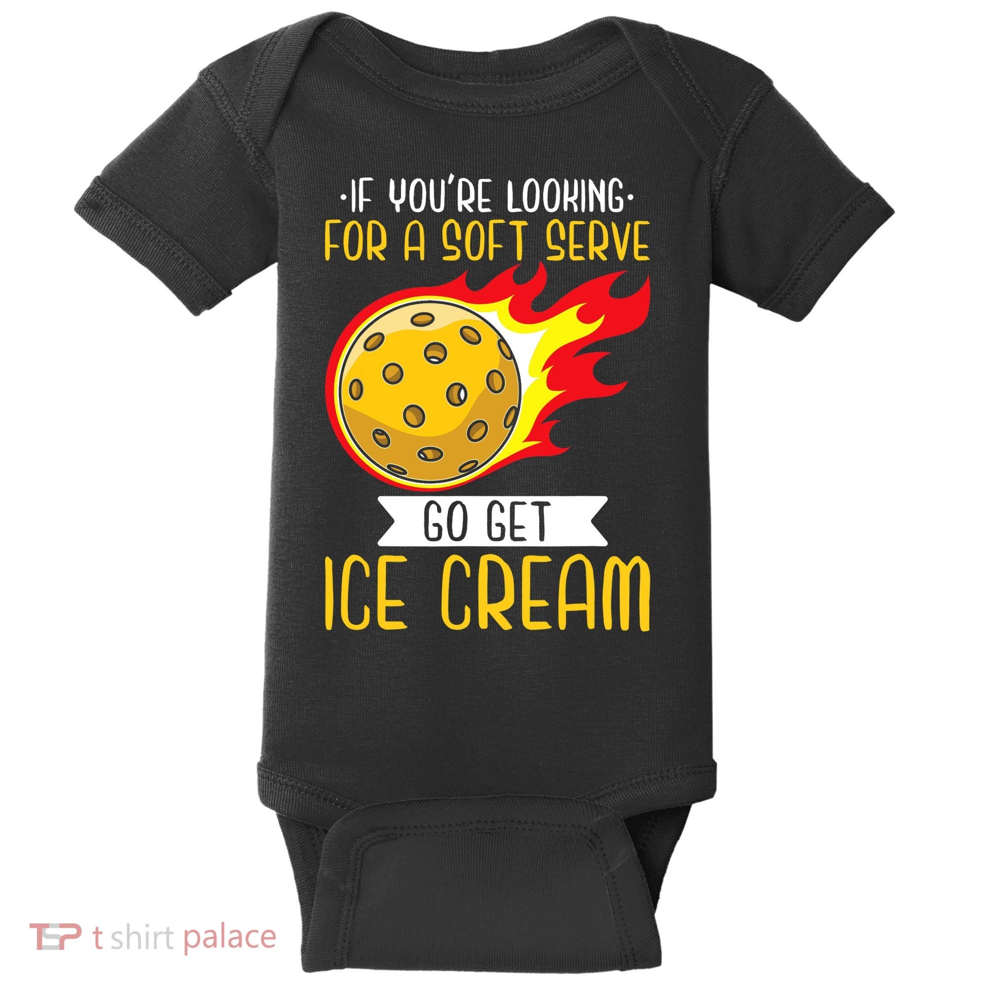 Funny Pickleball Baby Bodysuit