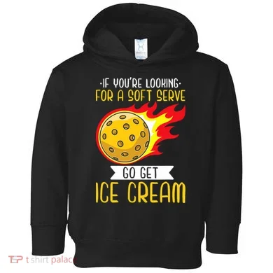 Funny Pickleball Toddler Hoodie