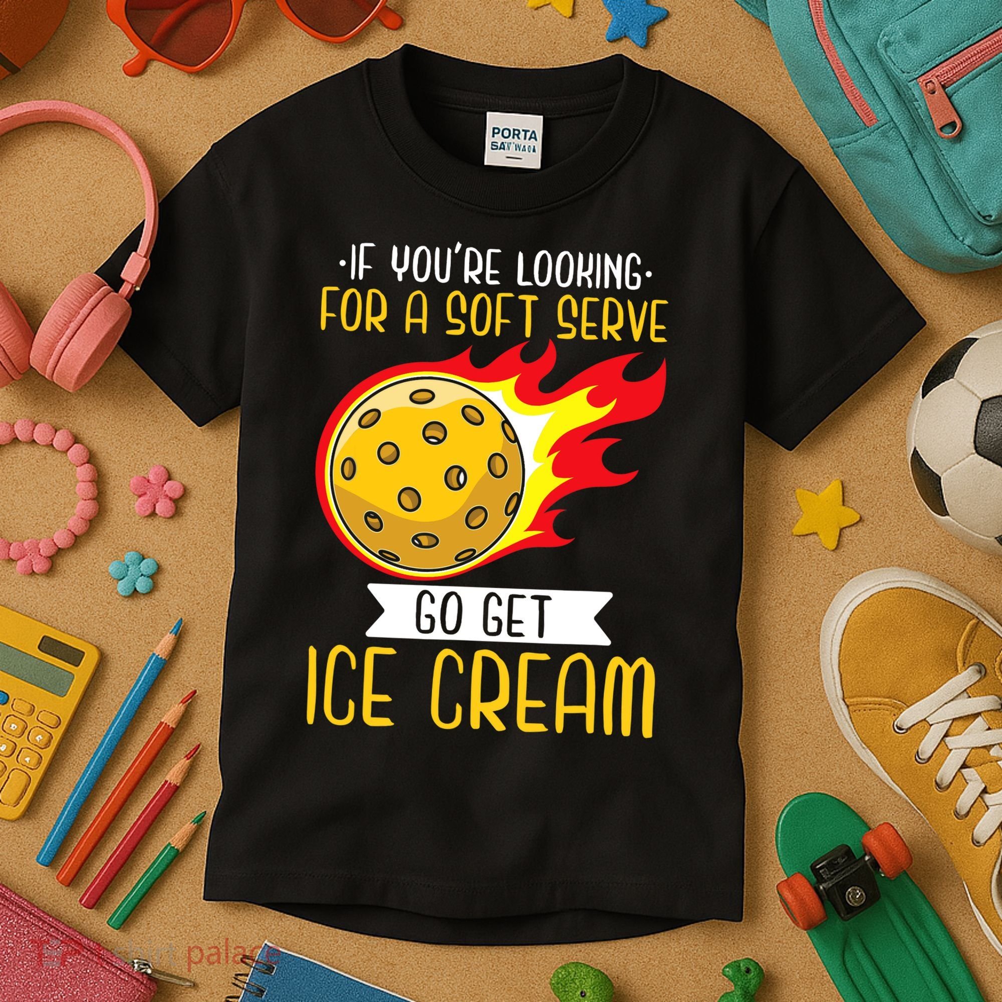Funny Pickleball Kids T-Shirt