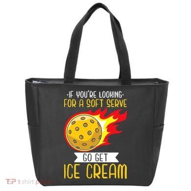 Funny Pickleball Tote Bag