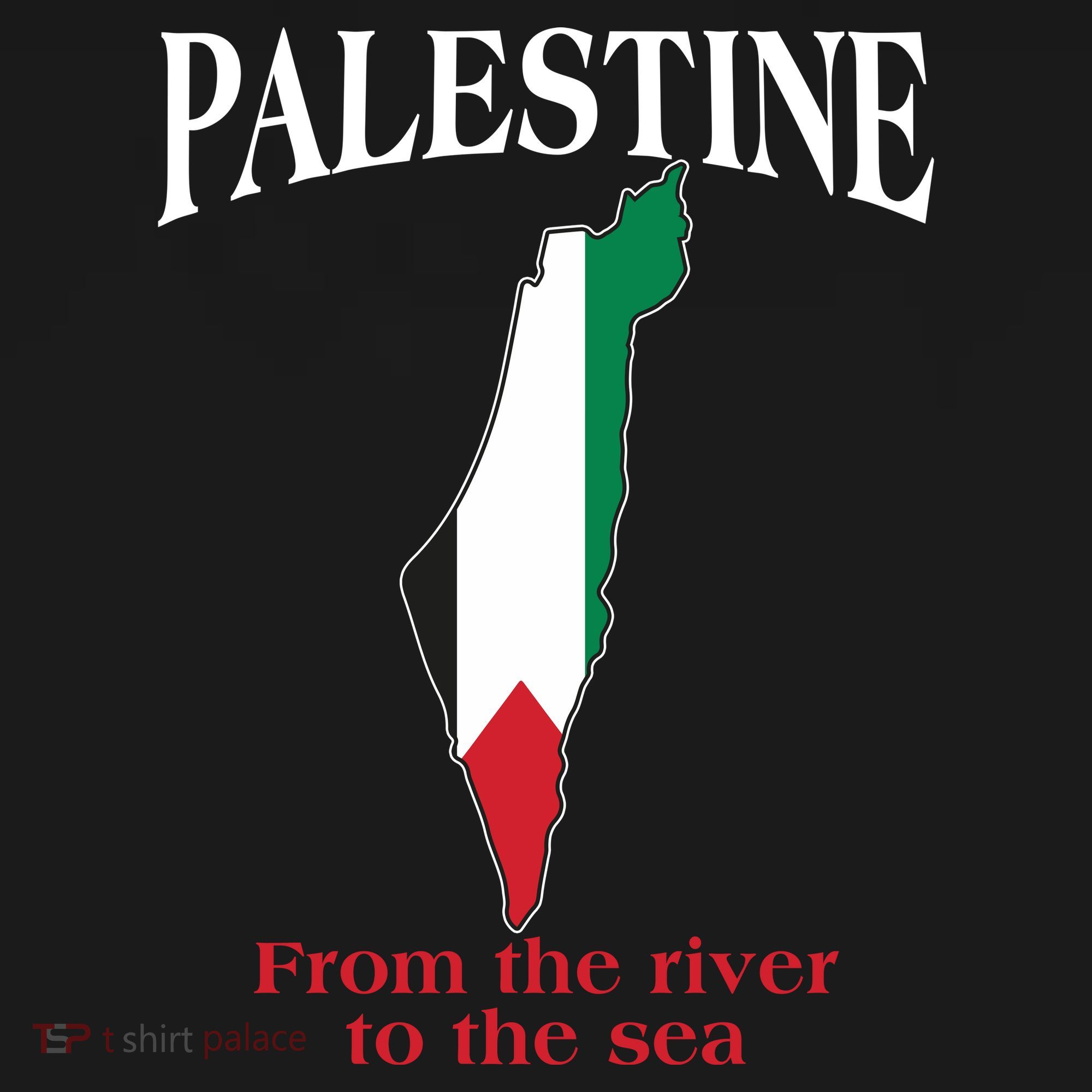 Free Palestine From The River To The Sea Toddler Hoodie