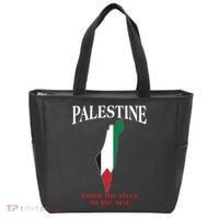 Free Palestine From The River To The Sea Tote Bag thumb 0