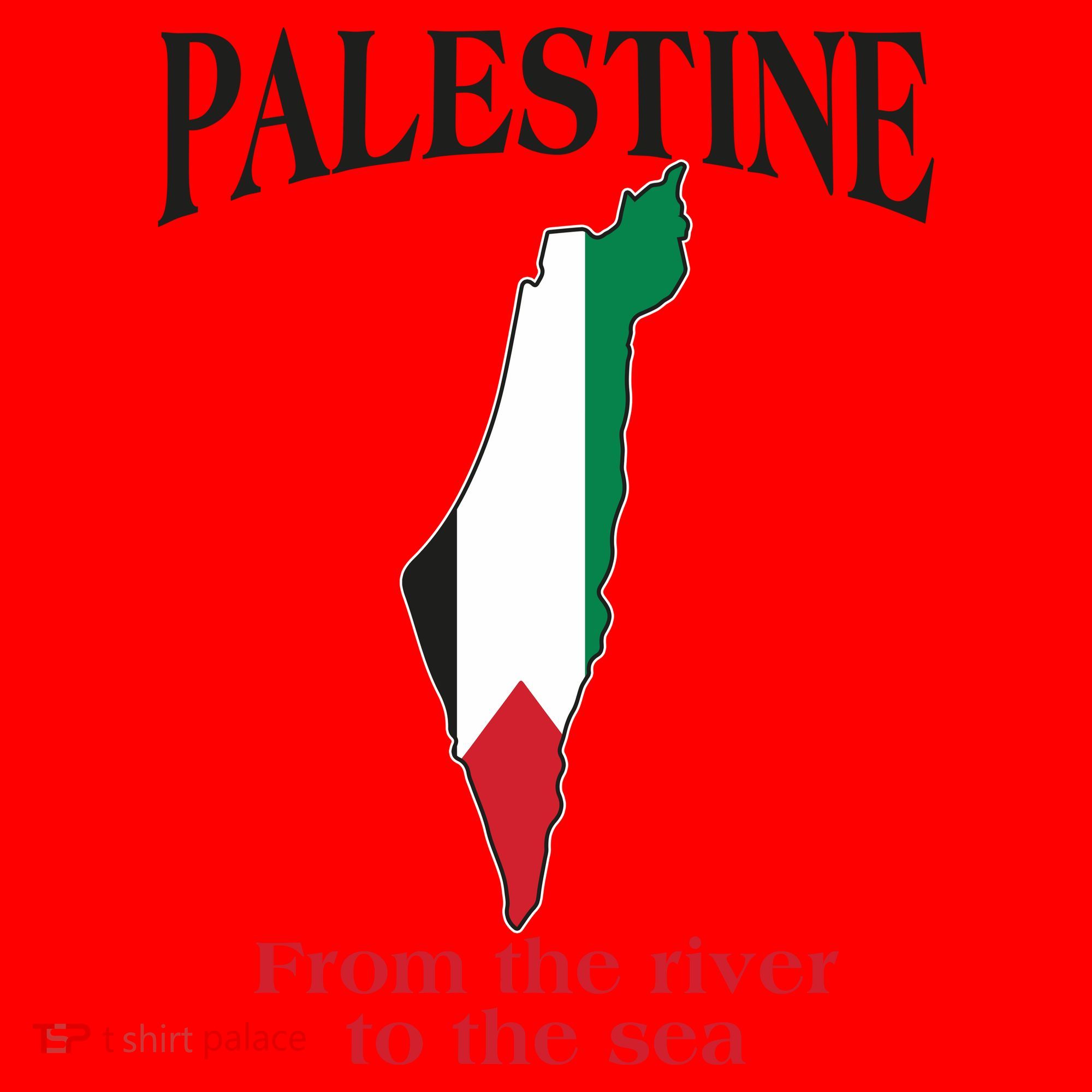Free Palestine From The River To The Sea Santa Hat