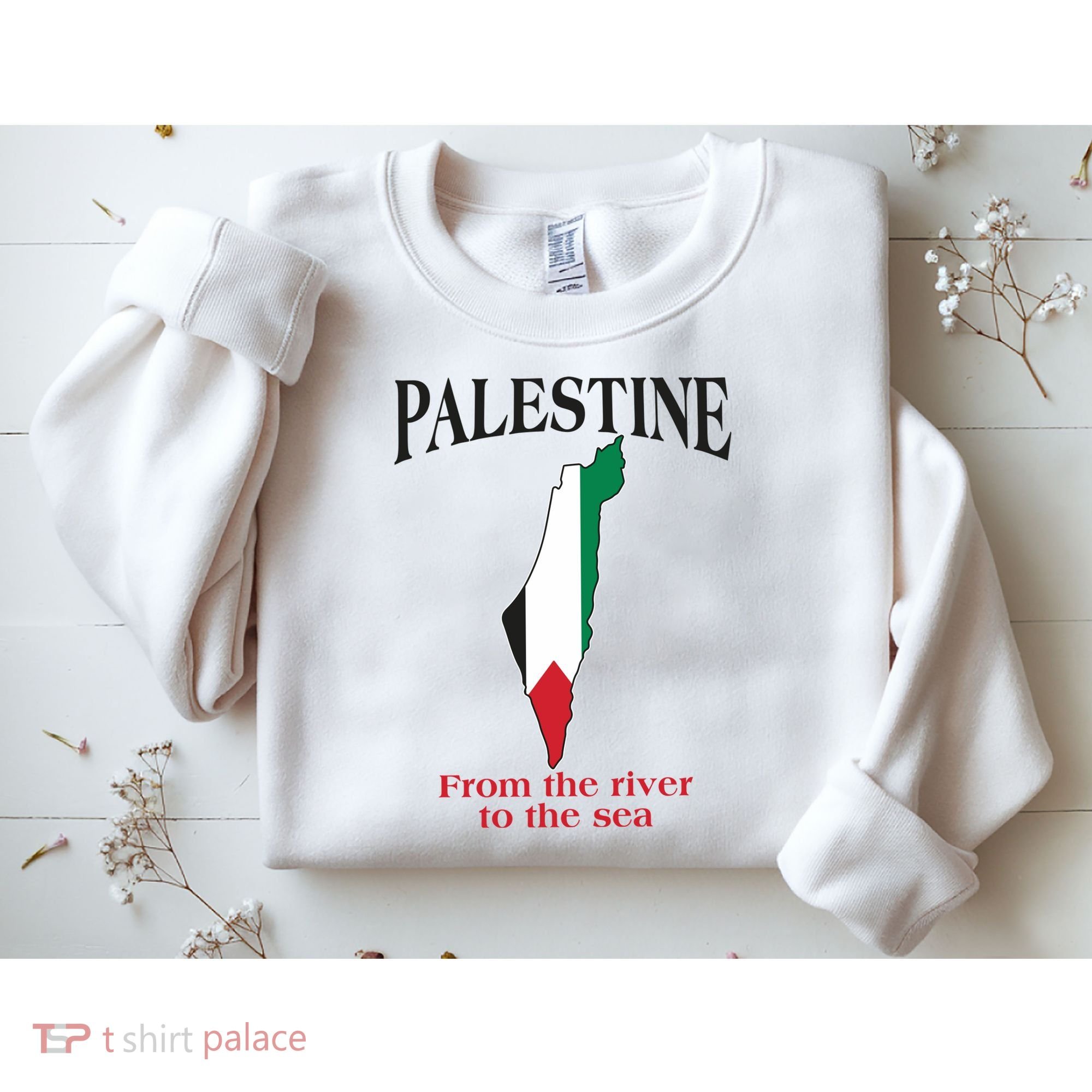 Free Palestine From The River To The Sea Sweatshirt